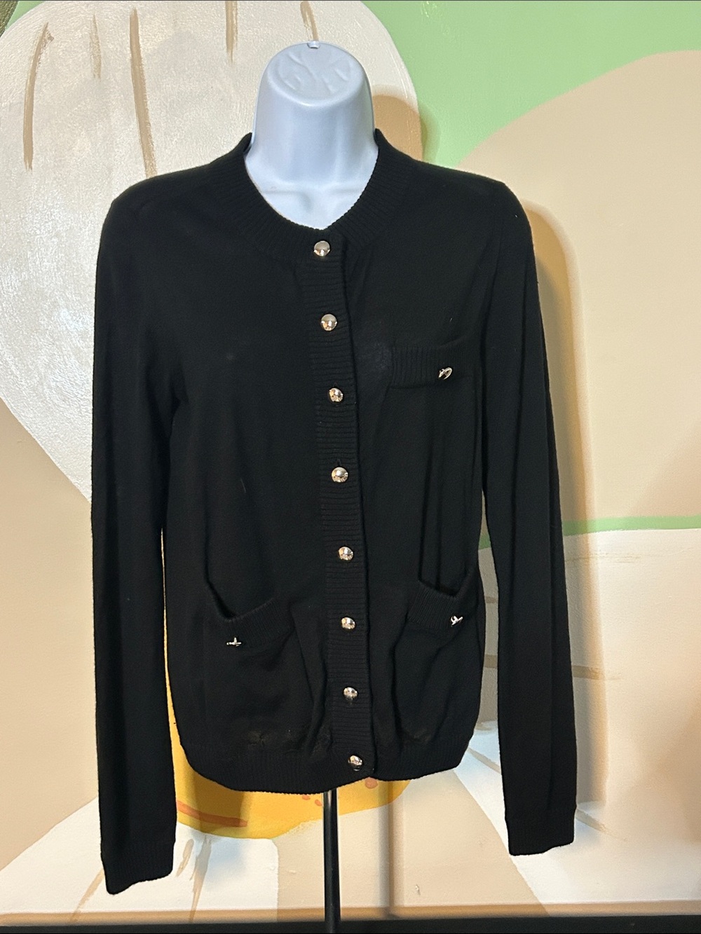 Marc By Marc Jacobs Black cashmere cardigan